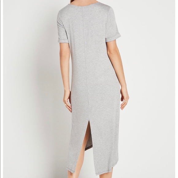 BCBGeneration Cuffed Sleeve Tee Dress - Picture 3 of 3